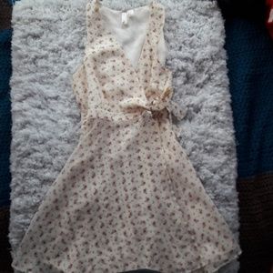 Floral Tie Around Dress